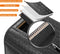 Kofferbakorganizer, leer, organizer, kofferbakbox, instelbaar, opvouwbaar,31 x 33 x 38 cm (zwart, 32