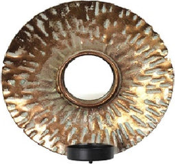 2x Countryfield Spiegel Sharo S Brons met theelicht