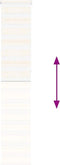 vidaXL - Zebra - rolgordijn - 40x230 - cm - stofbreedte - 35,9 - cm - marmerbeige