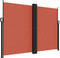 vidaXL - Windscherm - uittrekbaar - 180x600 - cm - terracotta