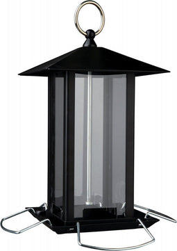 Trixie voerdispenser lantaarn metaal zwart 19x20x19 cm