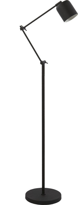 Light & Living Vloerlamp Rijeka - 150cm - Mat Zwart