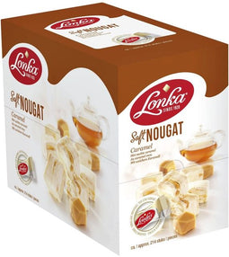 Lonka - Nougat lonka caramel doos 214 stuks