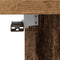 vidaXL - TV - Kast - Muurbevestigd - Oud - Hout - 152x22x113 - cm