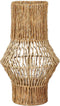Mica Decorations Bobbie Lantaarn - 21x21x35 cm - Jute - Lichtbruin