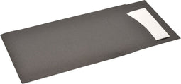 Bestekzak | incl. Servet | 2-laags | papier | zwart | 600 stuks