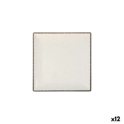 Dessertbord La Mediterránea Anllo 18 x 18 x 2 cm (12 Stuks)