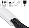 Hama Kabelgoot, zelfklevend, halfrond, 100 x 7 x 2,1 cm, PVC, wit