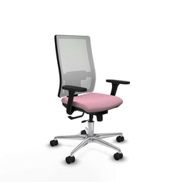 Piqueras y Crespo 3D086N0 - Bureaustoel - Verstelbare hoogte met armleuning - Roze