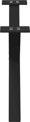 vidaXL - Salontafelpoten - 2 - st - X-vormig - 70x(30-31) - cm - staal - zwart