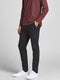 JACK & JONES JJIMARCO JJBOWIE SA - Chinobroek - Slim fit - Zwart