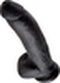 Pipedream King Cock realistische dildo Cock - With Balls zwart - 9 inch