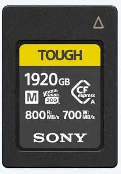 Sony CFexpress Type A CEA-M-serie - Geheugenkaart 1,92TB - Lezen 800MB/s - Schrijven 700MB/s