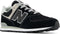 New Balance 574 - Unisex Sneakers - Ademend mesh - Zwart