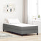 vidaXL - Pocket - Spring - Matras - - - Lichtgrijs, - Medium, - 100x200x20 - cm, - Stof