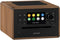 Sonoro Elite X - Radio CD Speler - Bluetooth DAB+ Internet Radio - Walnoot/Antraciet
