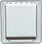 Trixie 2-Weg Hondenluik - Geluidsarme klep - Wit - S/M 30X36 cm