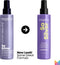 Matrix So Silver All-in-one Toning Leave-in Spray – Neutraliseert warme, gele ondertonen in blond en grijs haar – 200 ml