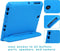 Tablet Hoes Kinderen Geschikt voor Samsung Galaxy Tab S2 9.7 - Kidsproof Backcover met handvat - Blauw