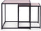Nesttafels lofoten design - set van 2 - salontafels - 50 x 40 cm