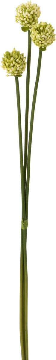 J-Line bundel Ajuinbloem - kunststof - lichtgeel