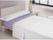 Verstelbaar onderlaken Happy Home MIX COLORS Mauve Bed van 90 90 x 200 + 30 cm