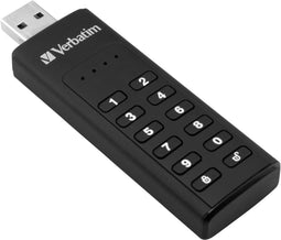 Verbatim Keypad Secure - USB 3.0 Drive 32GB - AES 256 bits-hardwareversleuteling - Zwart