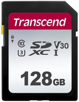 Transcend SDXC 300S - Geheugenkaart 128GB - UHS-I V30 - 95MB/s lezen 45MB/s schrijven