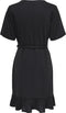 ONLFREE LIFE - S/S V-NECK WRAPDRESS - Wikkeljurk met strikcentuur - XS
