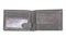 Pride and Soul mini portemonnee - RFID - leer - grijs - JU-47255