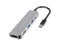 Conceptronic DONN02G - USB Hub - 4 poorten HDMI USB-C USB 3.2 - Aluminium