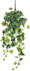 Mica Decorations Hedera - Kunst Hangplant - H71 cm - Groen Bont