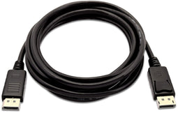 V7 V7MDP2DP-01M-BLK - DisplayPort Mini naar DisplayPort Kabel - 1 m - Zwart