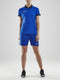 Craft Pro Control Polo Dames - Voetbal - Korte mouw - Royal / Zwart - M