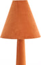 Light & Living Vloerlamp Devia - Velvet - 168cm - Oranje