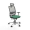 Piqueras y Crespo 1B086G2 - Bureaustoel - Verstelbare hoogte 50-62 cm - Smaragdgroen