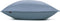 Zohome Kussensloop Satinado - Kussenhoes van 40x80 cm - Set van 2 stuks - 100% Katoen-Satijn - Blauw