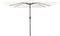 vidaXL - Vierkante - Tuinparasol - met - LED-verlichting - 295x245 - cm - Zandwit