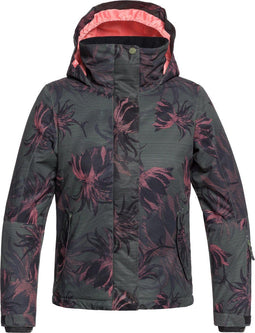 Roxy Jetty Girl JkSki - Snowboardjas - 10K ROXY DryFlight® - True Black Swell Flowers Girl