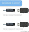 Exclusive by TW KN330 - 2 in 1 USB Bluetooth 5.0 Zender en Ontvanger - Bereik tot 10 Meter - Draadloze Audio Adapter - Zwart/Grijs