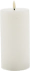 led kaars ivoor wit 15x7,5cm