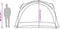 vidaXL - Partytent - waterdicht - wit