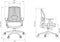 Bureaustoel Seattle ergonomisch comfort line - verstelbare stoel - Mesh stof