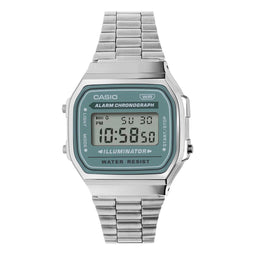 Casio A168WA-3AYES - Polshorloge - Quartz - Zilverkleurig