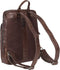 Justified Bags® Everest Leren Laptoptas Documenten Rugtas Bruin