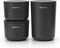 Brabantia ReNew - Opbergpotjes - set van 3 - Dark Grey (3-delig)