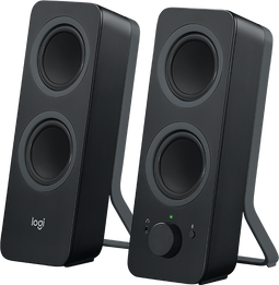 Logitech Z207 - Bluetooth Speakers - 2.0 Stereogeluid - Zwart (2 stuks)