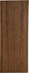 Rechthoekige tuintafel - 250x100x76 - Naturel/zwart - Teak/metaal