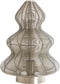 Light&living Tafellamp Ø25x34 cm CHRISTMAS TREE glanzend nikkel