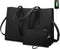 Lubellie® Dorina - Dames Handtassen set - Laptopvak 15,6 inch - USB-poort - Zwart (set van 2)